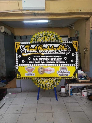 Papan Bunga di Semanggi Jepon